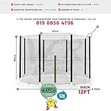 6ft, 8ft, 10ft, 12ft, 14ft, 16ft 6ft Austausch Trampolin Sicherheit Netto- Gehege Umgeben - 4