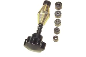 MAURER Fresa per Rubinetti 3/8 Pollici e 1/2 Pollice corpo in ottone Cf. In Blister