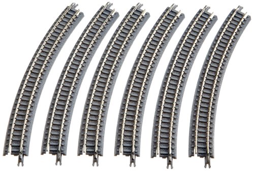 Preisvergleich Produktbild Rokuhan 97053 - Gleis gebogen R245-30° (Betonschwellen)