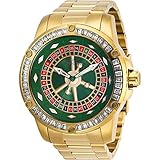 Invicta Specialty Herren-Armbanduhr Armband Edelstahl Gold Automatik 28713