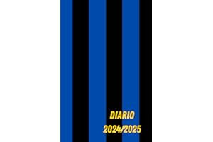 Diario Scuola 2024/2025 Inter: Agenda Scolastica Giornaliera Elementari Medie Superiori Per studente