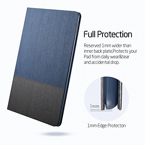 iPad Pro 9.7 Hülle, ESR® Auto aufwachen / Schlaf Funktion und Einstellbarem Blickwinkel Funktion Schutzhülle für iPad Pro 9.7 Zoll (Marineblau) - 6