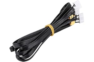 WANDISY Stepper Motor Cable, 1.5m/4.92ft 3D Printer Stepper Motor Connection Cable Double Z-Axis Motor Connector Cable Accessories for CR-10/CR-10S/CR-10X/CR-10PRO/Ender-3