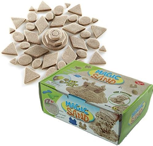 Kinetic Magic Sand Kids Childrens DIY Fun Therapy Play 500gr 0.5kg Box non toxic