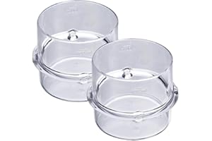 HAMKU 2 Pezzi Tappo Misurino Compatibile Con Bimby Thermomix Tm21, Tm31, Tm3300 Tm6,Ricambi Per Bimby Tm31