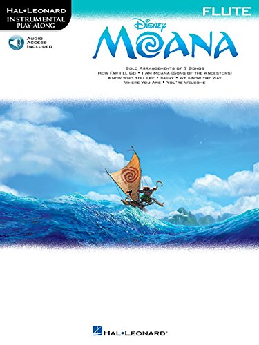 Hal Leonard Instrumental Play-Along: Moana - Flute (Book/Online Audio)