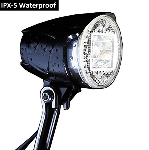 Scheinwerfer Fahrrad StVZO zugelassen KingTop LED Fahrradbeleuchtung LED Fahrradlampe 40 Lux - 6