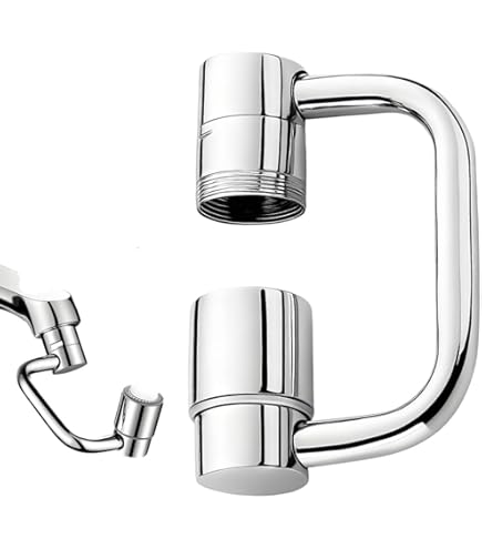 MYBO TV Kraanadapter 1080 Draaibare Kraan Verlenging Keukenkraan Waterbesparende Filter Past Op De Meeste Standaard Kranen M24 100 F22 100 F20 100 2116600308