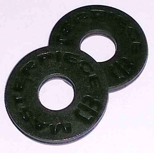 2 pairs Rubber Guitar Strap Locks - Grolsch Style Classic and Reliable Black