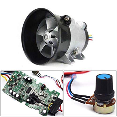 12V 16.5A 10CM Fan Car Modificación Potente alta potencia Turbo DIY