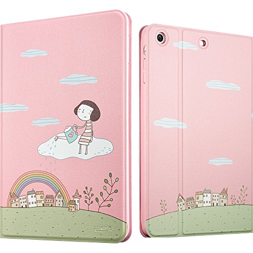 iPad Mini Hülle, ESR® Auto Aufwachen / Schlaf Funktion mit Einstellbaren Winkel Schutzhülle für iPad Mini 3/2/1 ( Illustrator Series _Finger Rubettes) - 2