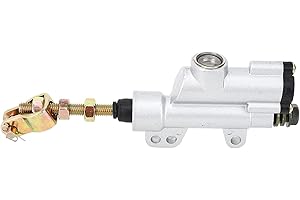 AKOZON Kits de réparation pour maître-Cylindre Frein à Pied arrière Pompe hydraulique pour maître-Cylindre pour Moto VTT VTT(Blanc) Maitre Cylindre Moto Maitre Cylindre Frein Arriere 50 sx+maître cylind