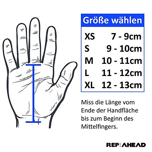 REP AHEAD WODSTERS – Der Handschutz für starke Workouts inkl. Handgelenkbandage für Cross Training, Functional Fitness, Freeletics, Calisthenics und Turnen - 3