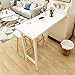 Produktbild KXBYMX Einfacher Klapptisch Klappbarer Bartisch, Trennwandschrank, Wandtisch, einfacher Esstisch (Farbe : Weiß)