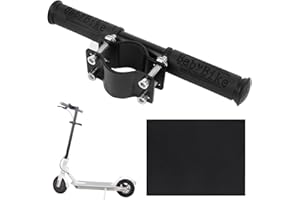 JYNVO Barre De Poignée Enfants,Réglable Guidon De Trottinette Électrique, Alliage D'Aluminium Accessoires De Scooter Pour Xiaomi Scooter Électrique