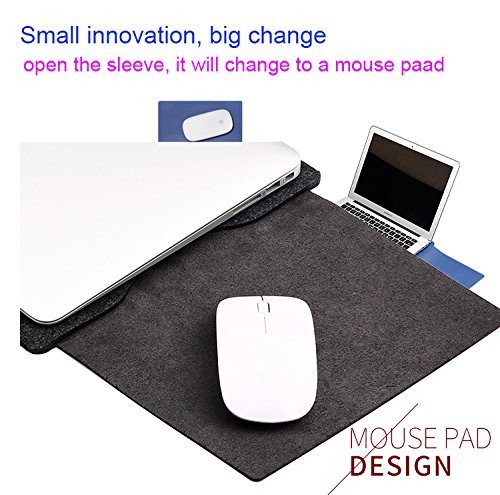 Super moderne Nachahmung Leder u  Filz Laptoptasche Tablette-Kasten-Mausunterlage-Aktenkoffer   Computer-Beutel   Laptop-Kasten   tragen Kasten zum 11