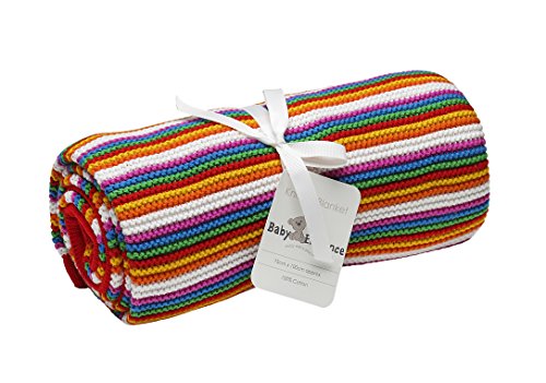 Baby Elegance Pearl Knit Blankets (75 x 100 cm, Multi-Colour)