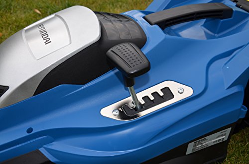 HYUNDAI Elektro-Rasenmäher LM3601E (1600W, Schnittbreite 36 cm, 45L Fangkorb, zentrale Höhenverstellung 20-70 mm, Elektro-Mäher) - 6