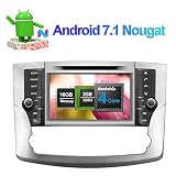 Reproductor de CD y DVD estéreo para coche de 8 pulgadas Android 7.1 con...