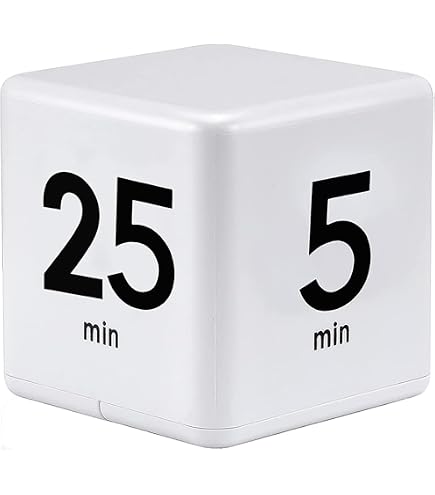 VEWINGL Visueller Timer Mit Roboter-Animation - 99 Min. Countdown Für Kinder, Autismus & ADHS Zeitmanagement