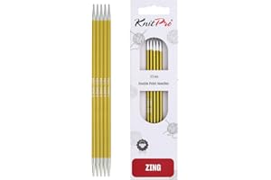 KnitPro Zing Nadelspiele 8" (20cm) | 3.5mm