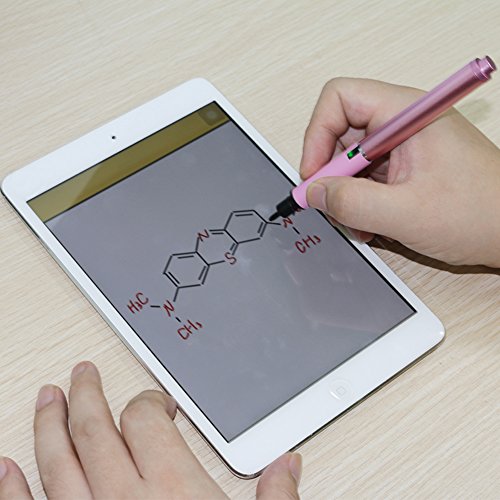 Aktiver Stylus Stift mit 1.9mm Feinspitze für iPad Mini, iPad Air, iPad Pro, iPhone 7, iPhone 6, iPhone 5, Samsung, Smart Phones & Tablets & Notebooks (Rosa) - 5
