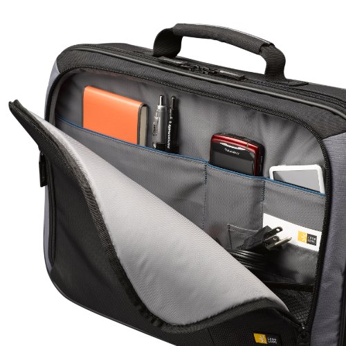 Case Logic Notebooktasche VNC218  Nylon  schwarz grau  46 7 cm  18 4 Zoll 