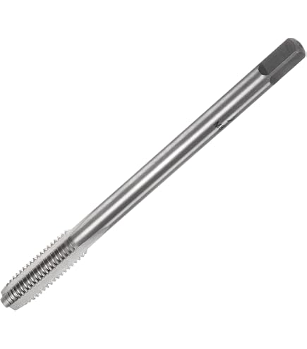 Maschio A Spirale M6x1 HSS Placcato Titanio – 3 Scanalature, Tolleranza H2 Per Fori Ciechi E Materiali Difficili