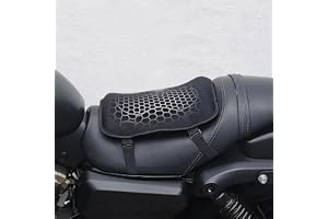 NEWFUN Motorcykel Sadelkudde, Motorcykel Sadelkudde, Universal Motorcykel Gel Sadelstolskudde, Tillgänglig för Motorcykel Sad