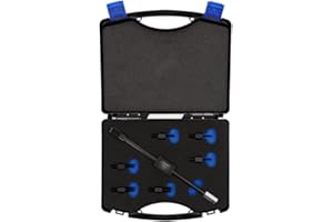 GEDORE Juego de adaptadores roscados con martillo 200 g, 7 pzas