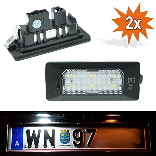 Do. LED PN LED License Plate Light Xenon White with E Certification Mark.