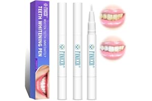 NACERLARY 3 pcs Teeth Whitening Pen, Teeth Whitening Kit, Teeth WhiteningGel, Instant Teeth WhiteningEssence Pen, Brighten Your Smile, No Teeth Sensitivity, Showcasing a Perfect Smile