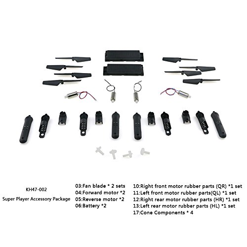 Preisvergleich Produktbild Drone Ersatzteile RC Drone Zubehör für JJRC H47 Quadcopter