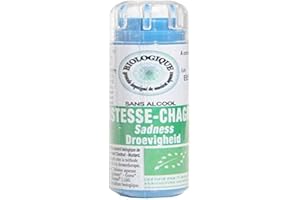 KOSMEO B Tristesse-Chagrin Complexe Fleurs de Bach Granules sans Alcool Renforcé par Chromothérapie - BIO