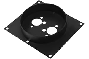 HOIIME Diesel Heater Turret Planar, Chinese Stainless Steel Diesel Heater Mounting Plate Bracket Turret Planar, Auxiliary Heating High Strength Rustproof for Eberspacher Heater