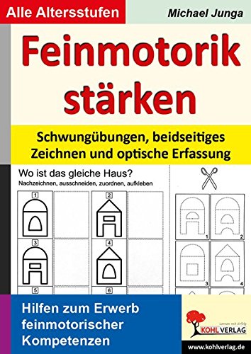 Download Feinmotorik stärken: Schwungübungen, beidseitiges Zeichnen und optische Erfassung Download Feinmotorik stärken: Schwungübungen, beidseitiges Zeichnen und optische Erfassung