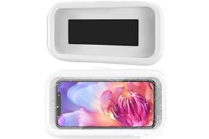 QTKSCEADLNCE Dusch Handy Ständer, 360° Verstellbar Duschehalterung Wasserdichter HD Display Beschlagfrei Shower Handy Wandhalterung Ständer Handyhalterungen für Badezimmer/Küche Selbstklebend Wandhalterung