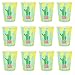 Produktbild Rink Trinken Bambus Wiederverwendbare Tumblers - 350ml - Blue Cactus - Packung mit 12 Eco Friendly Party-Cup