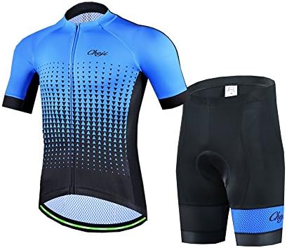 2018 MSP39 Pro Slim Cut Bicycle Cycling Jersey Short Sleeves Set For Man (SET (Top + Pants), S)