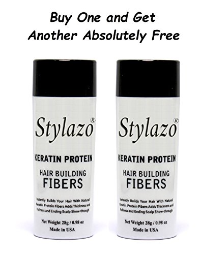 Stylazo Hair building Fibers 28 Grams Hair Loss Concealer, Buy One & Get One Free (Natural Black) RS.849 (55.00% Off) - Amazon Stylazo Hair building Fibers 28 Grams Hair Loss Concealer, Buy One & Get One Free (Natural Black) RS.849 (55.00% Off) - Amazon