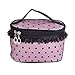 Imported Cute Black Polka Dot Lace Makeup Cosmetic Bag Case Travel Toiletry Organizer RS.265.00