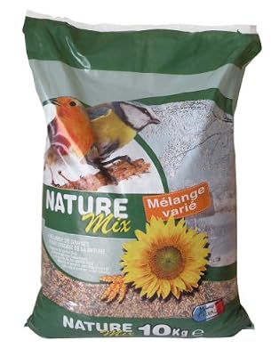 AGROBIOTHERS Nourriture Nature Mix 10 kg pour Oiseaux et Animaux sauvages