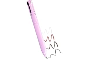 BEAUTY SEARCHER 4-in-1 Makeup Pen, Eye Liner, Brow Liner, Lip Liner, & Highlighter Pen, Waterproof All in One Makeup Pen Eye Long-Lasting 4 Color Multi-function Makeup Beauty Pencil (Pink)