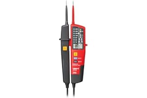 Uni-T Mie0195 UT18C Miernik Uniwersalny, Czarny/Czerwony, 27,2 x 8,5 x 3,1 cm