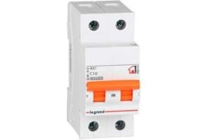 Interruptor magnetotermico para vivienda Legrand 419937RX3 2 polos 6KA25A