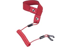 HUAMENGYUAN Cavo dellinterruttore motore marinocordino con chiave dellinterruttore arresto motore marinosicurezza della chiave dellinterruttore fuoribordo compatibile con il ricambio FX140 EW2-68348-00-00