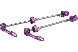 UPALDHOU Bike Quick Release Axle, Bike Wheel Hub Quick Release Skewer for Road Mountain (Purple