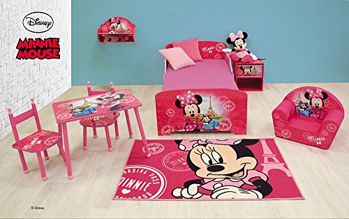 FUN HOUSE Disney Minnie Etagère Porte Manteau pour Enfant, MDF, 46 x 33 x 15 cm