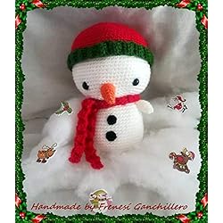 Amigurumi, muñeco de nieve a crochet