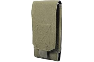 Gexgune Borsa per Telefono Tattica 1000D Moll Custodia per Cellulare Borsa per Cintura Militare Marsupio Custodia per Telefono Militare per Caccia Campeggio da tiro